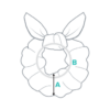 Geospatialology Recycled Scrunchie (White) - Image 5