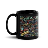 Geospatialology Black Glossy Mug - Image 2