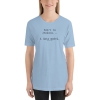 I Data Model (Black Text) Short-Sleeve Unisex T-Shirt - Image 13