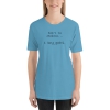 I Data Model (Black Text) Short-Sleeve Unisex T-Shirt - Image 16