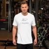 I Data Model (Black Text) Short-Sleeve Unisex T-Shirt - Image 4