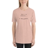 I Data Model (Black Text) Short-Sleeve Unisex T-Shirt - Image 14