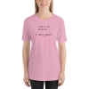I Data Model (Black Text) Short-Sleeve Unisex T-Shirt - Image 23