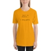 I Data Model (Black Text) Short-Sleeve Unisex T-Shirt - Image 21