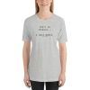 I Data Model (Black Text) Short-Sleeve Unisex T-Shirt