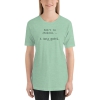 I Data Model (Black Text) Short-Sleeve Unisex T-Shirt - Image 12