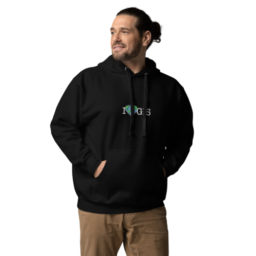 I Love GIS Unisex Hoodie (White Logo)